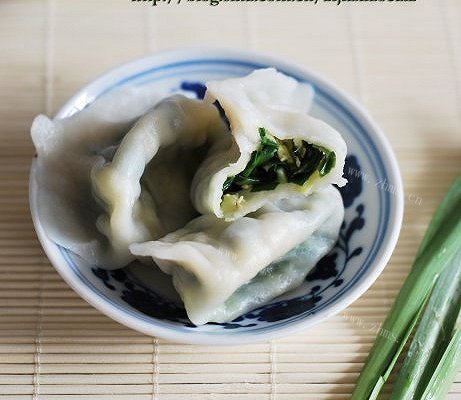 「自制」韭菜鸡蛋虾皮饺子
