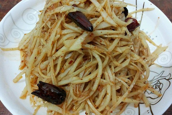 凉拌土豆丝