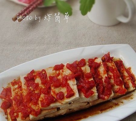剁椒蒸豆腐