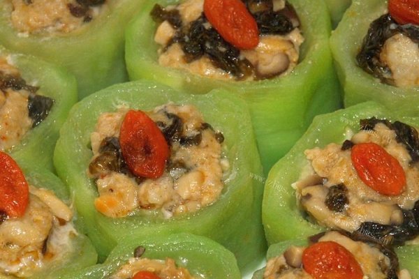 好吃的釀絲瓜