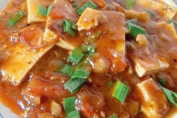 西红柿烧豆腐