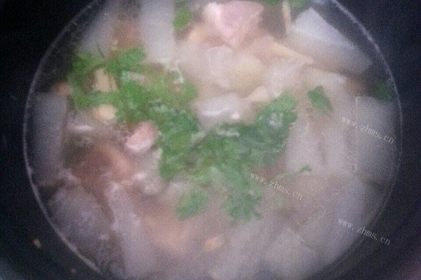 冬瓜排骨汤-用电饭煲