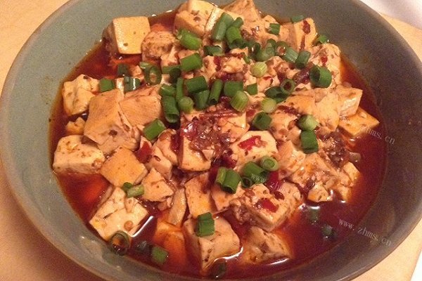 没有肉的麻婆豆腐