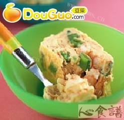 鲜虾风味厚蛋煎