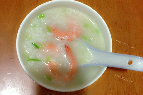 美味鲜虾粥