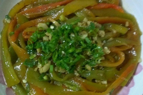 家庭版麻油烧辣椒