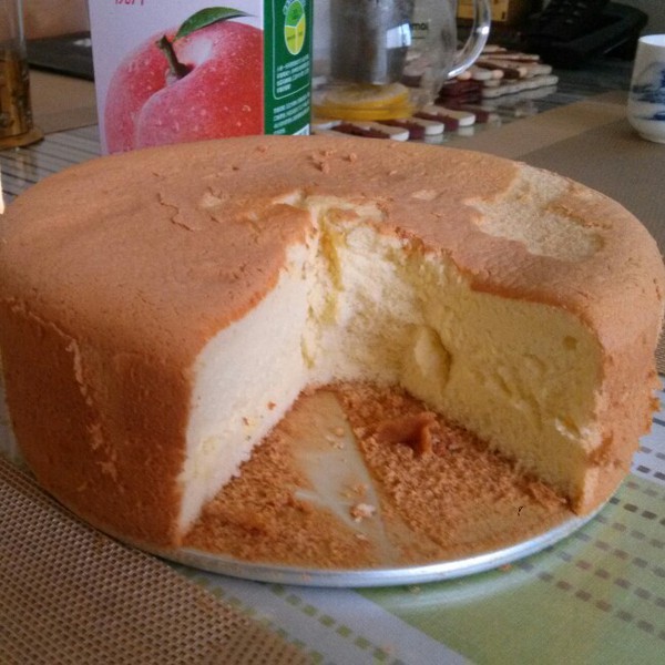 健康美食之戚风蛋糕