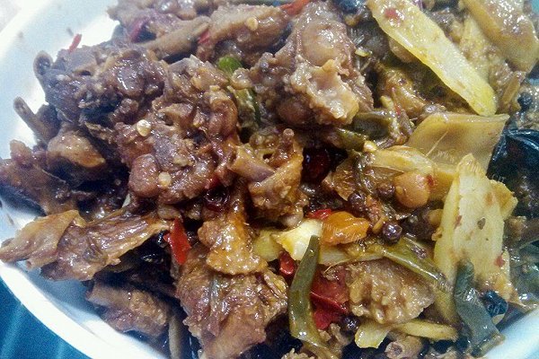 仔姜啤酒烧鸭子