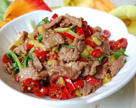 美味小炒牛肉