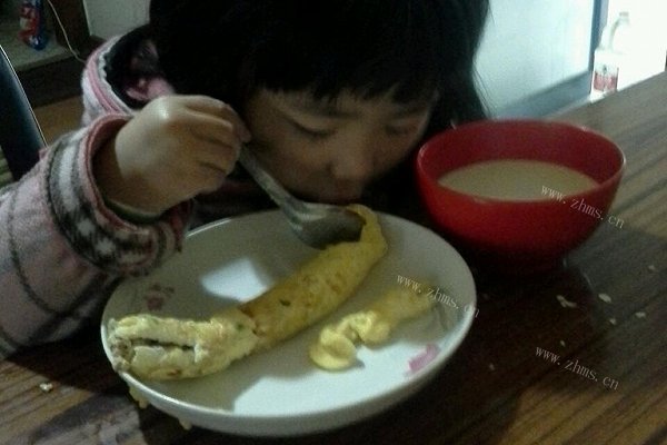 鸡蛋卷之瘦肉胡萝卜