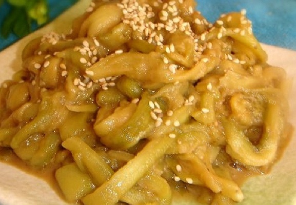 芝麻拌嫩茄