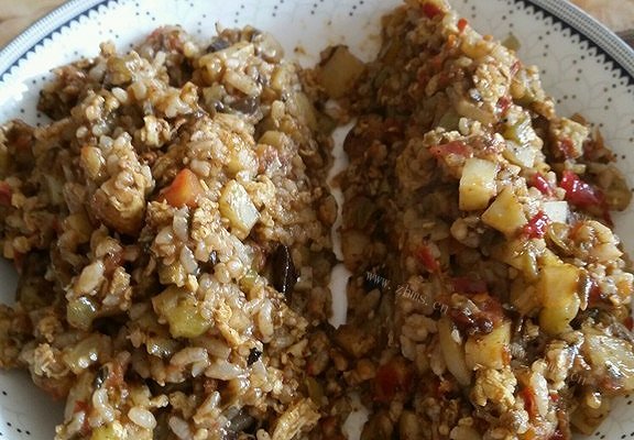 家常版时蔬蛋炒饭