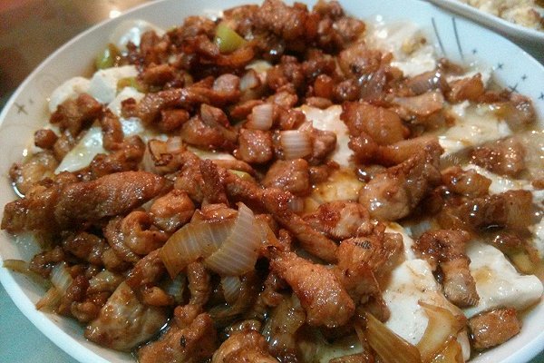 肉末豆腐