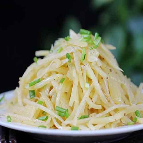 「自制」醋溜土豆丝