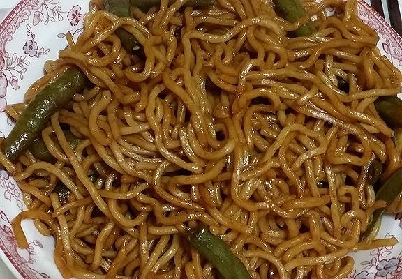 豆角焖面