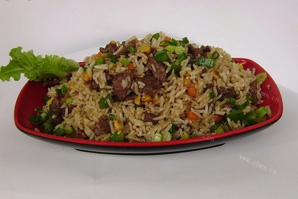#DIY#美味孜然牛肉炒饭