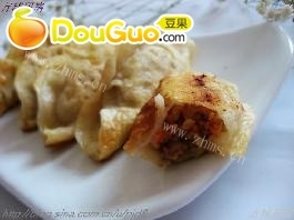 美味虾肉锅贴