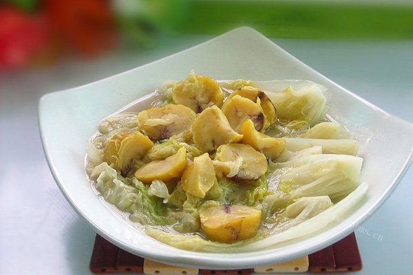 栗子炖白菜