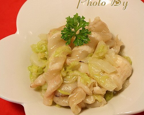鱼鳔焖白菜