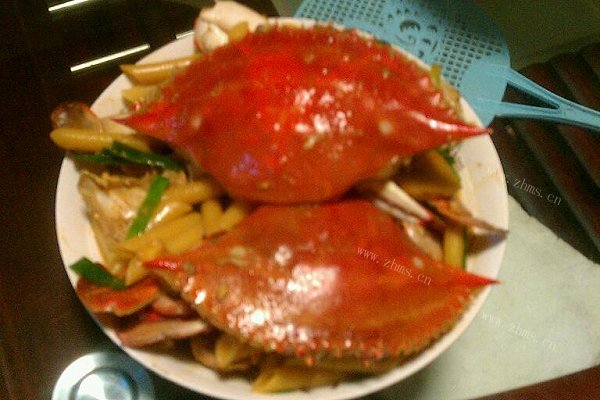 梭子蟹意面