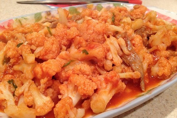 家庭版番茄菜花