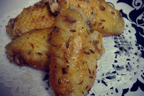 孜然香煎鸡翅