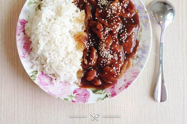 家常照烧鸡腿饭