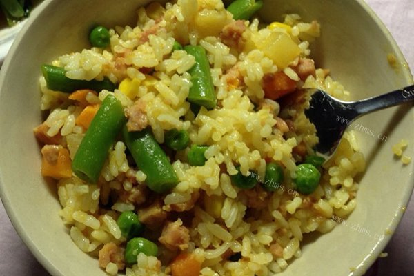 彩色咖喱饭