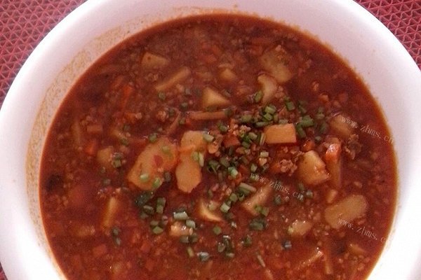 肉泥炖土豆