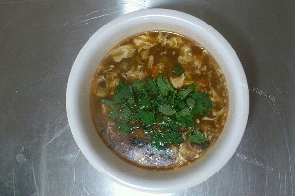 家常老式酸辣西红柿鸡蛋汤