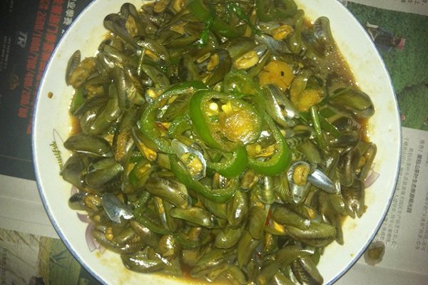 辣椒炒海瓜子