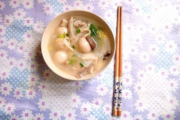 冬至咸汤圆