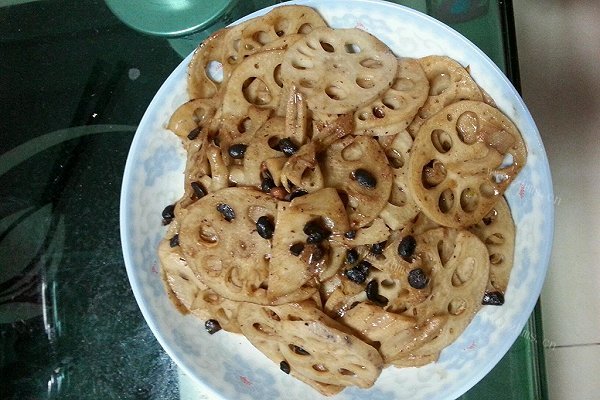 豆豉藕片