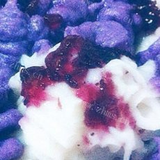 蓝莓山药紫薯泥