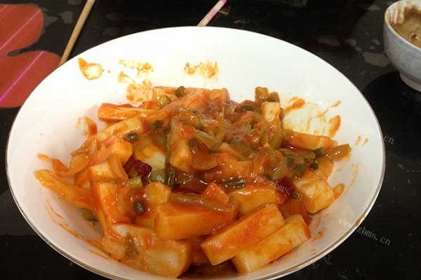 韩国风味特色炒年糕