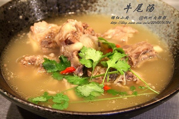 自制牛尾汤