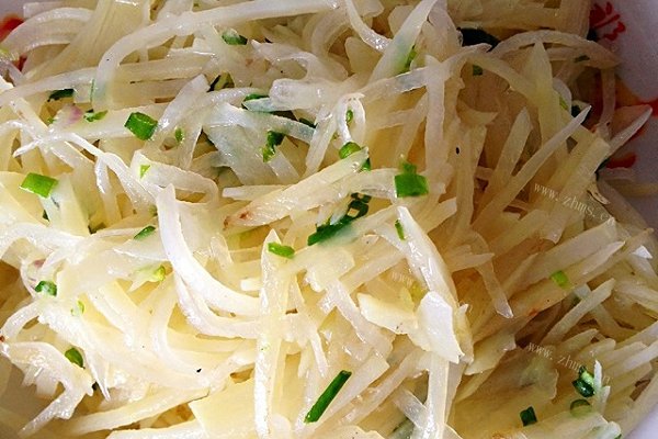 家常醋溜土豆丝