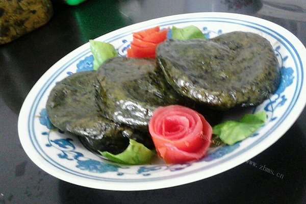 青叶饼（这是宁波特产）