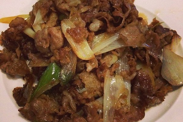 家常葱爆羊肉