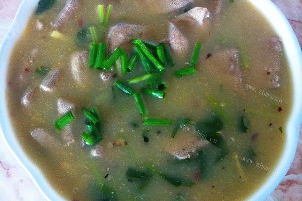 芹菜猪肝汤