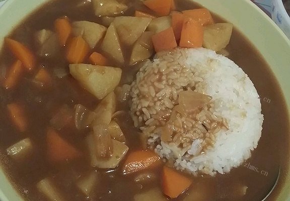 快手咖喱饭(一人份)