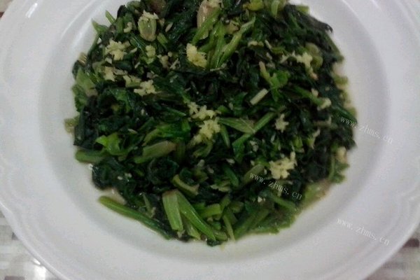 姜汁菠菜