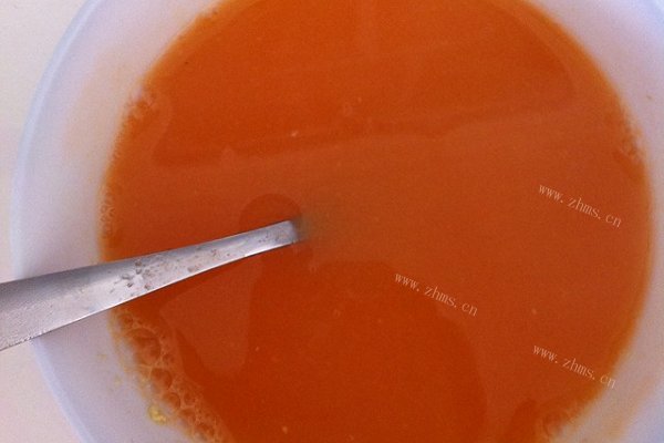婴儿副食 胡萝卜米糊