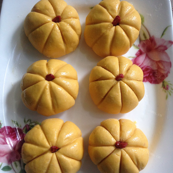 健康美食-南瓜饼