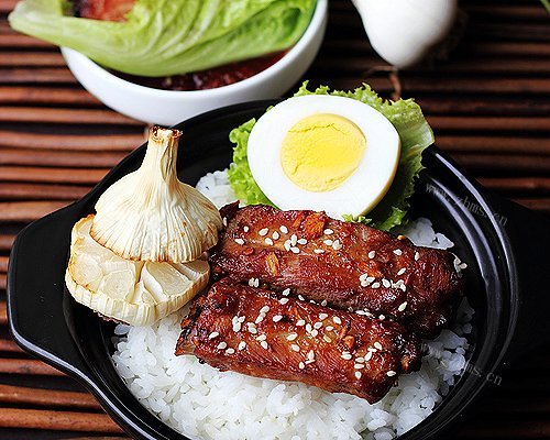 韩式烤排饭