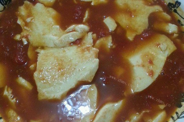 西红柿豆腐脑（减肥餐）