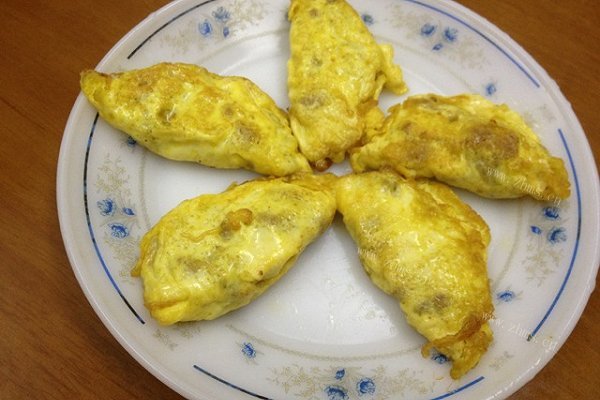 虾肉蛋饺