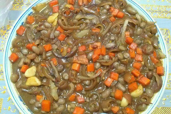 没有黄豆的豆酱…哈哈也很美味