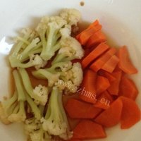 健康蒸食！花椰菜胡萝卜！