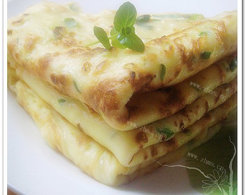 美味鸡蛋薄饼